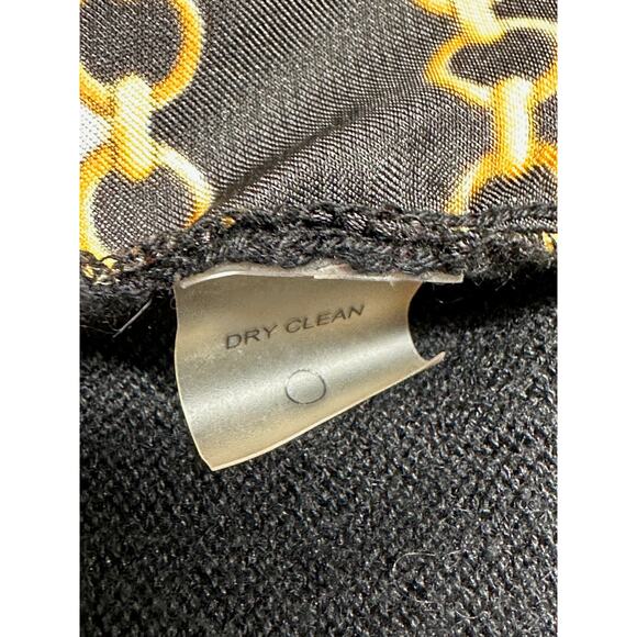 Chi by Falchi Sweater Womens Medium Silk Cashmere Knit Cardigan Quiet Luxury - Picture 8 of 12